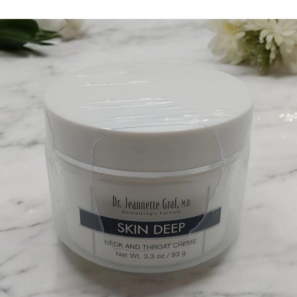 Dr Graf MD Skin Deep 3.3 oz/ 93 g Neck and Throat Creme NEW SEALED